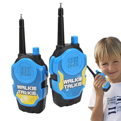 A Pair 50M Walkie Talkies Mini Portable Handheld Two-Way Radio Toy For Kids Children‘s Day Birthday Gifts Outdoor Interphone Toy
