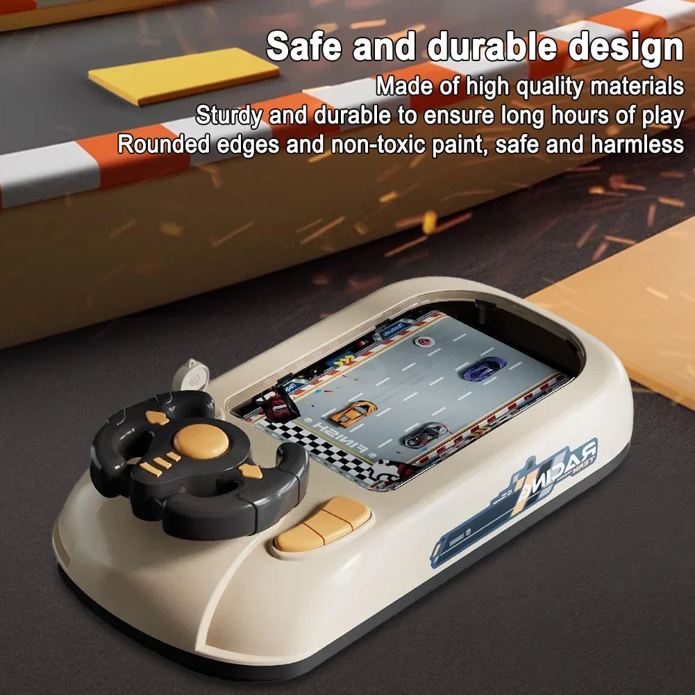 Racing Spaceship Adventure Simulation Steering Wheel Driving Car Games Educational the Race Car Toys Children Christmas Gifts