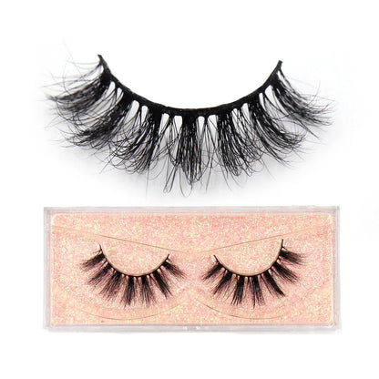 LEHUAMAO Eyelashes 3D Mink Lashes Criss-cross Strands Cruelty Free High Volume Mink Lashes Soft Dramatic Eye lashes Makeup D101