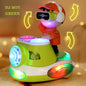 Electric Dancing DJ Boy Toy Will Turn Turn Music Lighted Toys Rock DJ Playing Electronic Music Boy Thanksgiving Halloween Gifts