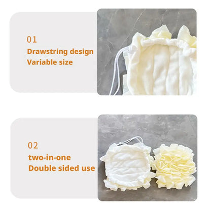 Two In One Bath Ball Body Sponge With Soap Pouch Soap Flower Ball Foam Rich Multifunctional Bathroom Accessories For Skin Care