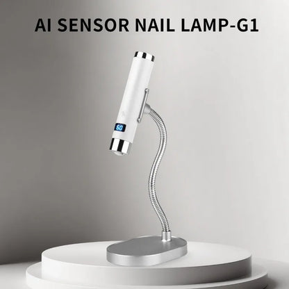 Cabine UV LED Portátil para Unhas - Sensor Inteligente