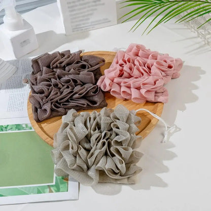 Two In One Bath Ball Body Sponge With Soap Pouch Soap Flower Ball Foam Rich Multifunctional Bathroom Accessories For Skin Care