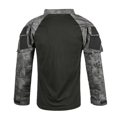 Camouflage softair US Army Combat Uniform military Shirt Cargo CP multicam Airsoft Paintball Cotton tactical Clothing ﻿