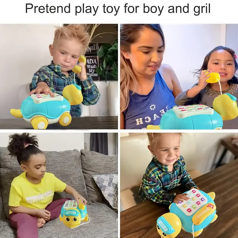 Montessori Educational Toys Baby Musical Bus Toys Educational Musical Learning Toddler for Baby Toddler Activity Bus Toys