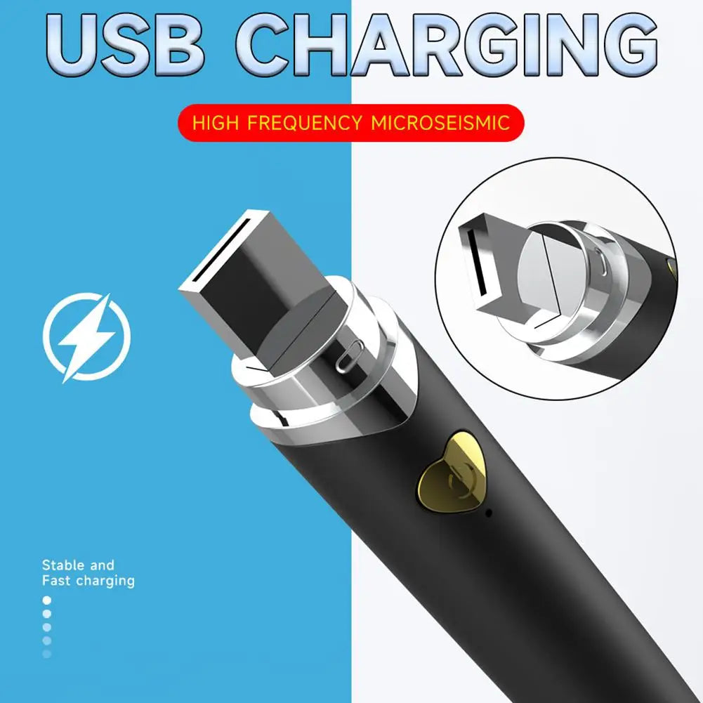 Electric Makeup Brush For Concealer Powder Or Blush, 10 Gears Vibration Rechargeable Foundation Brush For Blending, Contouring