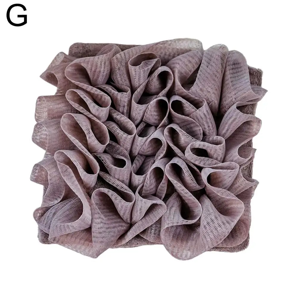 Two In One Bath Ball Body Sponge With Soap Pouch Soap Flower Ball Foam Rich Multifunctional Bathroom Accessories For Skin Care