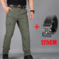 2025 Man Pants Spring Summer Quick-dry Tactical Cargo Pants Men's Multi-pocket Casual Pants Outdoor Hhiking Breathable Pants