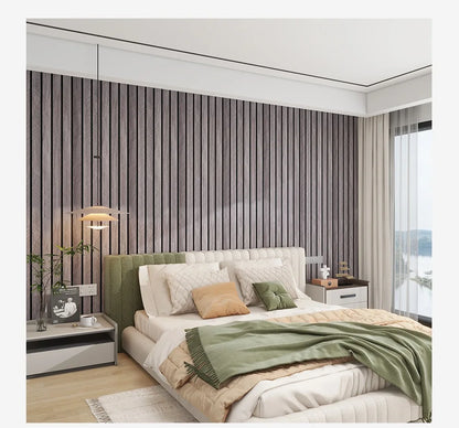 3/5M Thickened Foam Grille Peel and Stick Wallpaper Wall Stickers Wood Grain Wall Papers Home Decor Walls Background Renovation