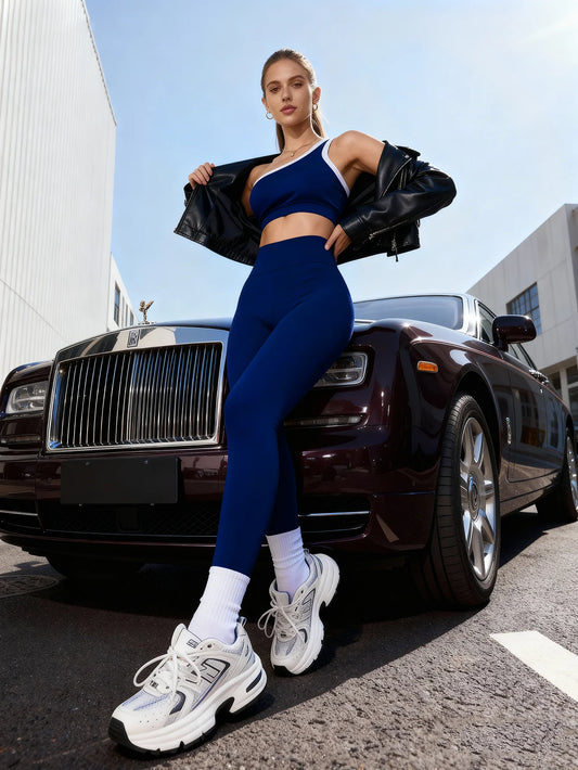 Conjunto Fitness Feminino 2 Peças - Top + Legging