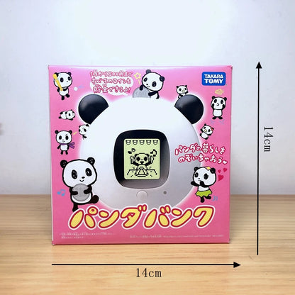 TAKARA TOMY Tamagotchi Electronic Pets Panda Bank Color Screen Virtual Game Console Nostalgic Toy for Children Gifts