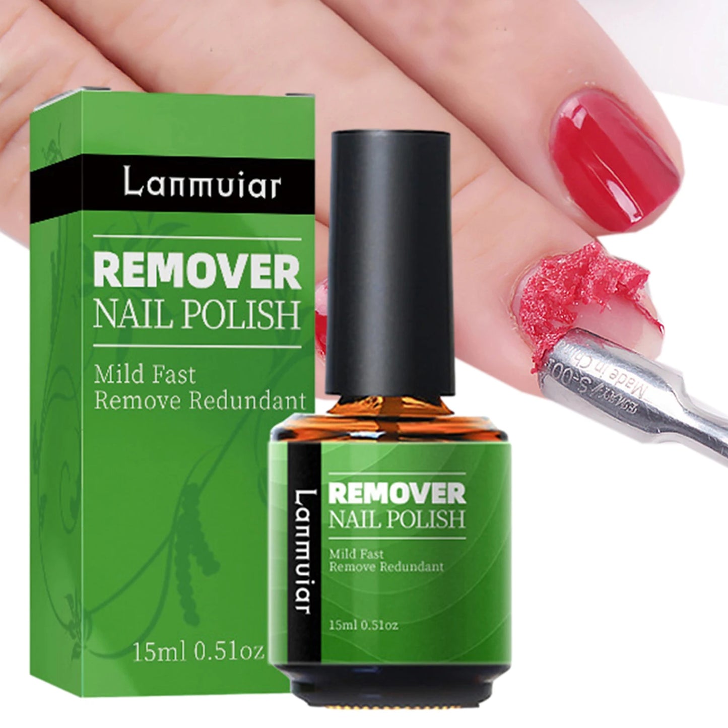 15ml Burst Gel Remover Soak Off UV Gel Nail Polish Acrylic Non-acetone Clean Degreaser Cleaner Nail Art Lacquer Remove