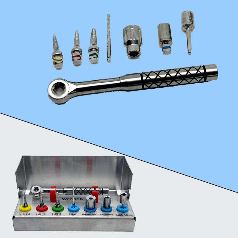 Dental Oral Cleaning Kit Scraper Mirror Scaler Set Plaque Remover Stainless Steel Care High Temperature Dentist Oral Care Tools