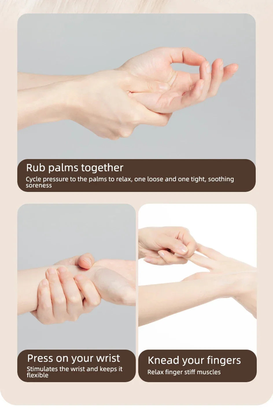 NEW Electric Hand Massager with Airbag Compress Carpal Tunnel Wrist Finger Massagers Portable Vibrating Gloves Kneading Rollers