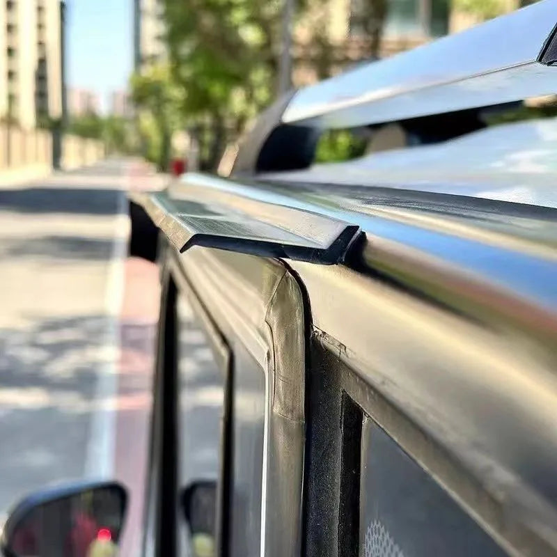 Universal Rainproof Strip For Car Door Side Window Seal Adhesive Rubber Weather Guard Trim For Car Sealing Sticker Accessories