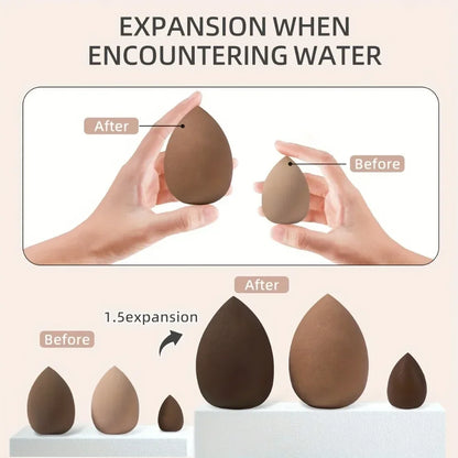 20/40PC makeup tool set large and small beauty sponges for flawless makeup application and removal of makeup full set of tools