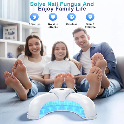 Nail Fungus Laser Device for Multiple Toenail 905nm470nm 7Minutes Painless Removes Ingrown Toenail Calcium Nail Fungus Treatment