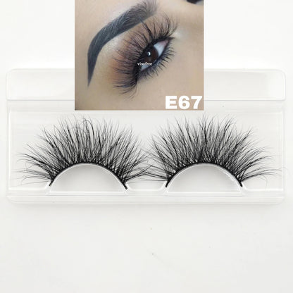 10 Pairs/Lot Visofree Half Lashes Wispy Natural Mink Half False Eyelashes Vegan Fake Eyelash Fluttery Half Lash Extension Makeup