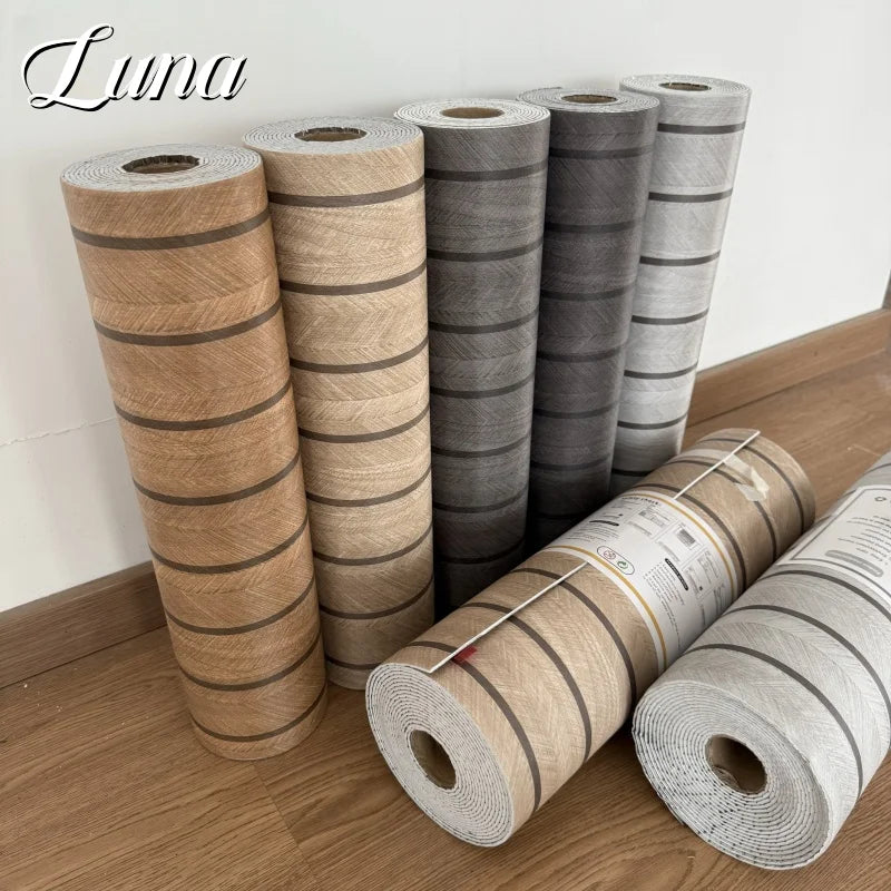 3/5M Thickened Foam Grille Peel and Stick Wallpaper Wall Stickers Wood Grain Wall Papers Home Decor Walls Background Renovation