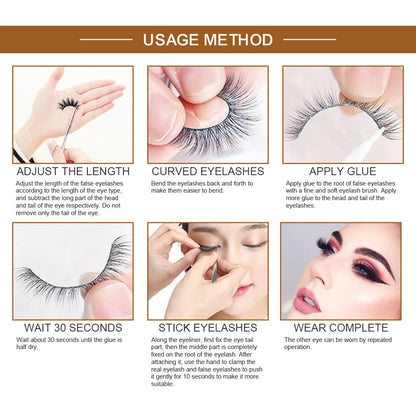 LEHUAMAO Eyelashes 3D Mink Lashes Criss-cross Strands Cruelty Free High Volume Mink Lashes Soft Dramatic Eye lashes Makeup D101