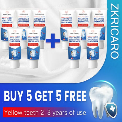 2025 New Formula 7-Day Whitening Essence Gel – Effectively removes coffee, tea, and tobacco stains, protects tooth enamel and p