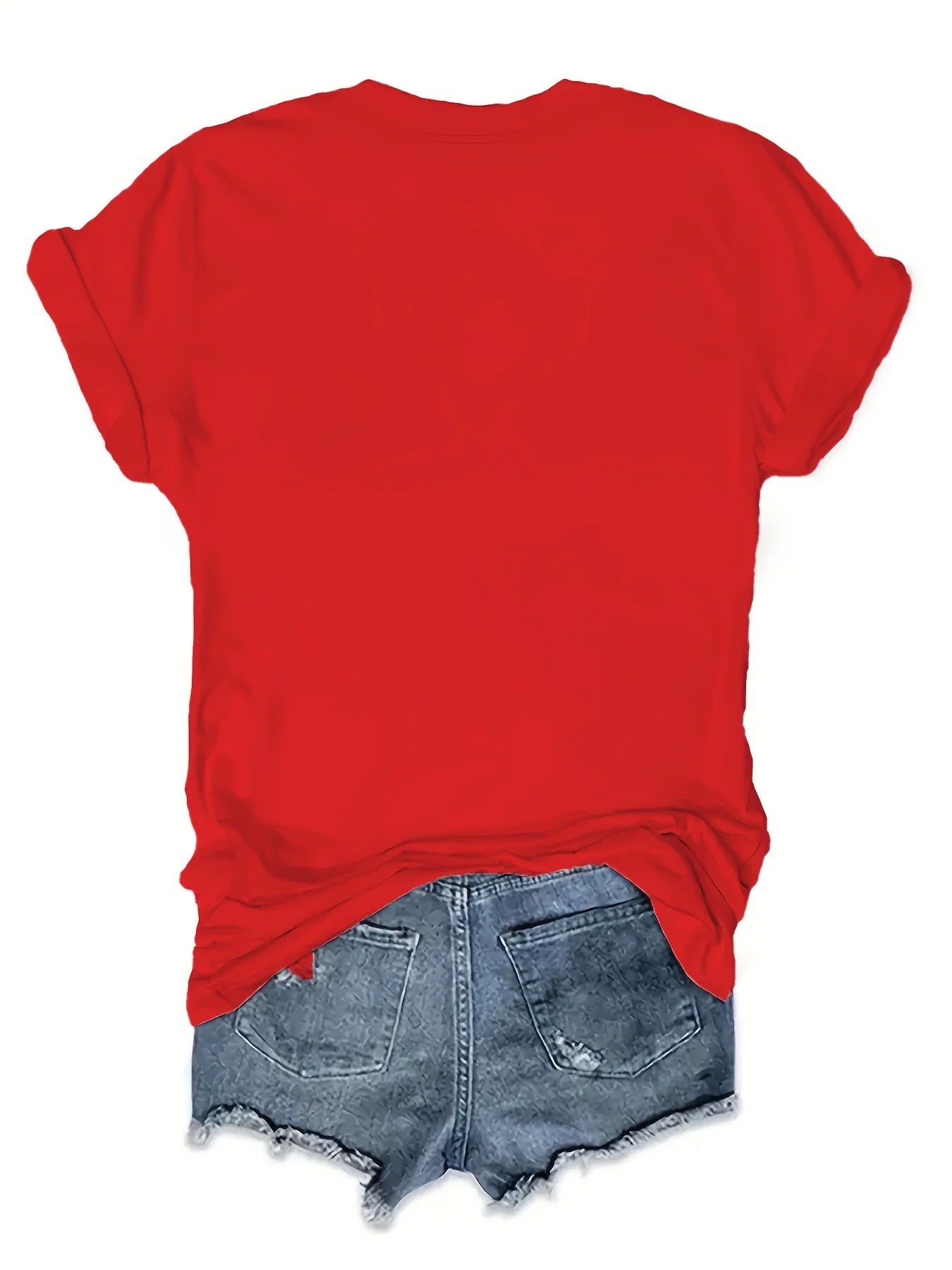 Summer women's MTV leopard print letter graphic print fashionable casual sports loose round neck short sleeved T-shirt top