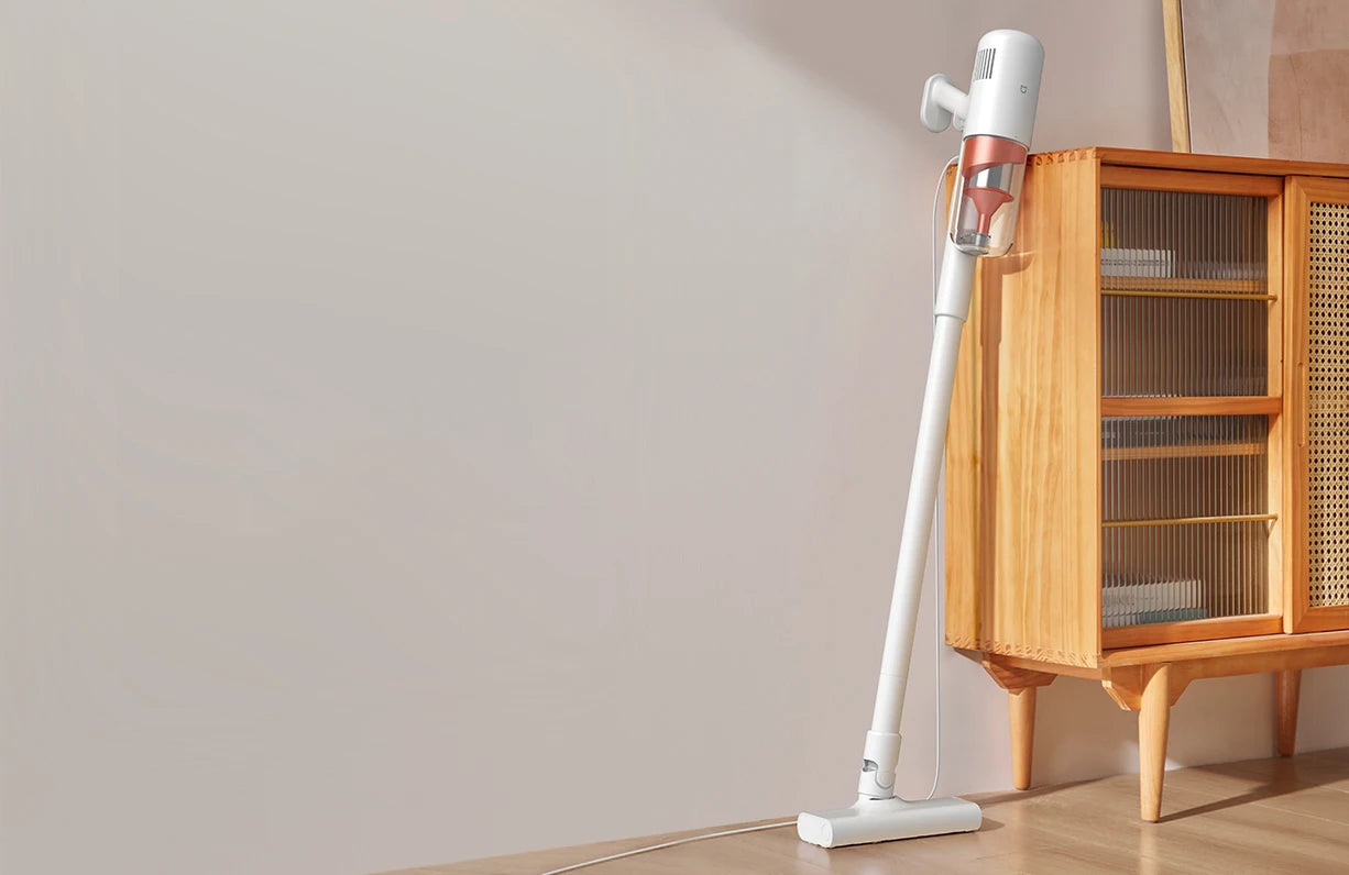 New Original Xiaomi Mijia Wired Vacuum Cleaner 16kPa Strong Cyclone 5 Fold Suction Depth Filtering Handheld Sweep Cleaning Home