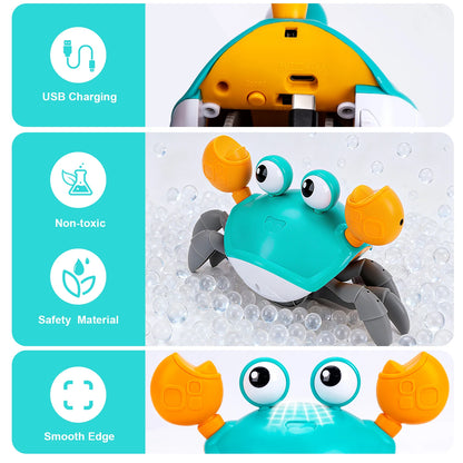 Kid Electronic Pet Toys Dancing Duck&Octopus Musical Penguin Baby Crawling Toys Toddler interactive Toys Tummy Time Gifts