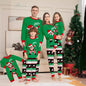 Christmas Family Matching Outfits Pajamas Clothing Sets 2024 Cartoon Print Mother Kid Baby Xmas Family Look Sleepwear Pyjamas
