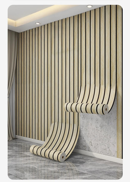 3/5M Thickened Foam Grille Peel and Stick Wallpaper Wall Stickers Wood Grain Wall Papers Home Decor Walls Background Renovation