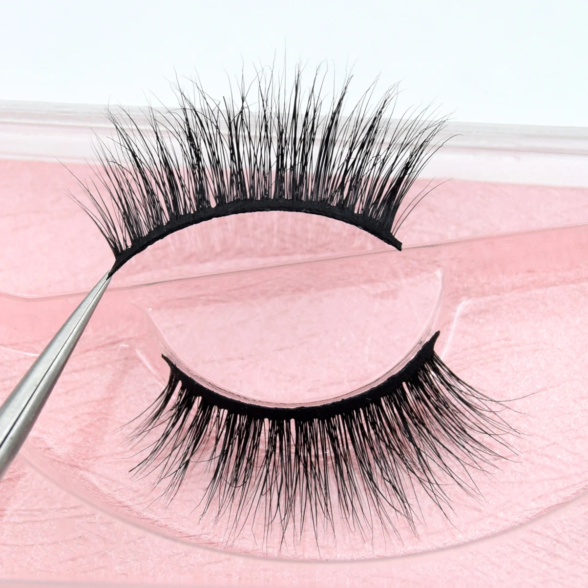 10 Pairs/Lot Visofree Half Lashes Wispy Natural Mink Half False Eyelashes Vegan Fake Eyelash Fluttery Half Lash Extension Makeup