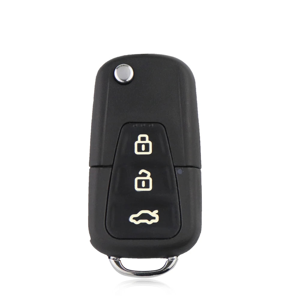 YIQIXIN 3 Buttons Flip Folding Car Key Shell For Lifan X60 X50 Replacement Remote Key Fob Case Cover With Uncut Blade