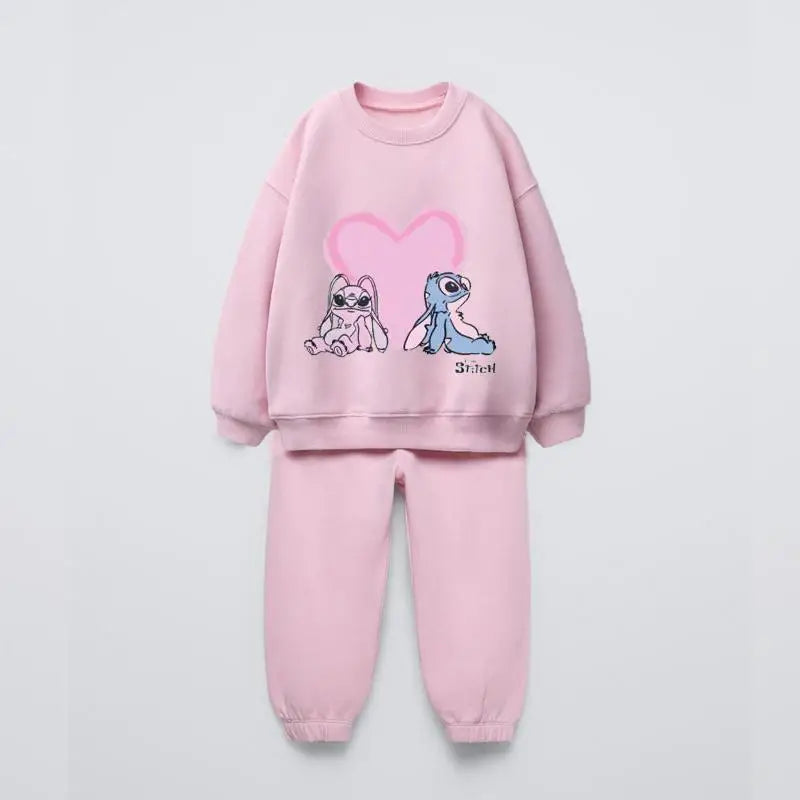 Brand Kid Sweatshirt+Long Pant Stylish Round Neck For 0-6 Years Baby Skin Friendly Soft Lovely Leisurewear Pullover Trouser Cute