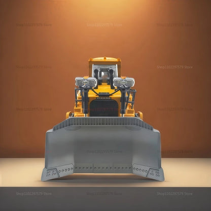 New Kids Remote Control Excavator Truck 4x4 Alloy Dump Loader Construction Vehicle Toy with Moving Parts Gift for Boys Girls