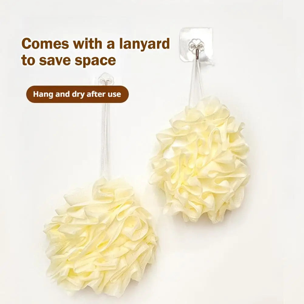 Two In One Bath Ball Body Sponge With Soap Pouch Soap Flower Ball Foam Rich Multifunctional Bathroom Accessories For Skin Care