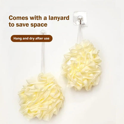 Two In One Bath Ball Body Sponge With Soap Pouch Soap Flower Ball Foam Rich Multifunctional Bathroom Accessories For Skin Care