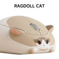 Cute Cat 2.4G Wireless Bluetooth Tri-mode Mouse Creative kitten Mause Ergonomic USB 1200 DPI Mice For PC Laptop Kid Friend Gifts