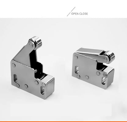 Heavy Door Access Port Pull-Free Hand Press Bead Switch Self-Bouncing Magnetic Touch Elephant Trunk Rebound Buckle