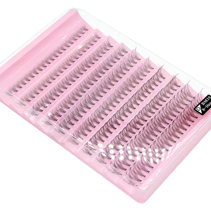 200pcs Super Bunch Natural Style 8-16mm Mix Eyelashes Cluster Russia Volume Eyelash Extension False Mink Lashes Makeup CIlios
