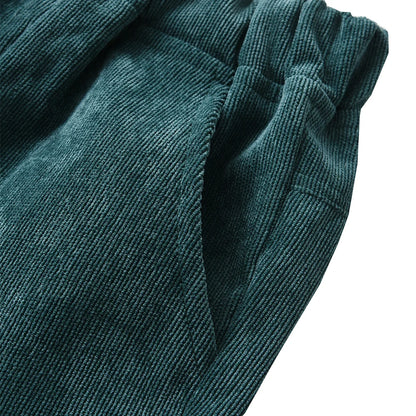 Boys' Christmas Print Set Children Boutique Clothing Suit 1-6 Years Baby Infant Green Corduroy Pants Outfit Festival Costume