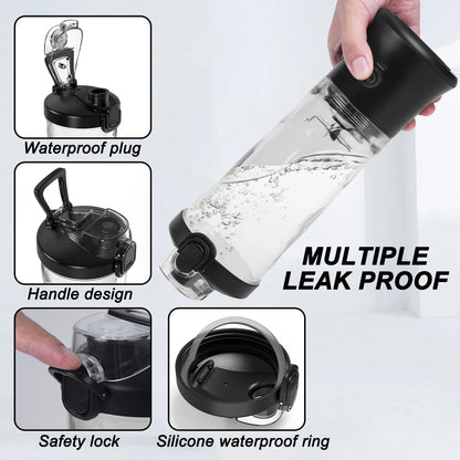 Portable Blender Personal Juicer - Kitchen 20oz USB Rechargeable 4000mAh Large Battery With 6 Blades for Smoothies Shakes Baby