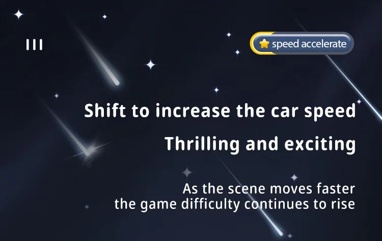 Racing Spaceship Adventure Simulation Steering Wheel Driving Car Games Educational the Race Car Toys Children Christmas Gifts