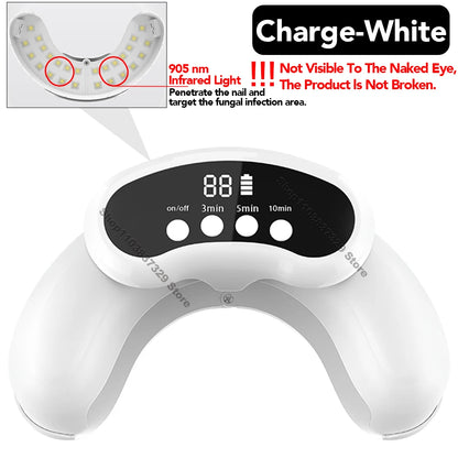 Nail Fungus Laser Device for Multiple Toenail 905nm470nm 7Minutes Painless Removes Ingrown Toenail Calcium Nail Fungus Treatment