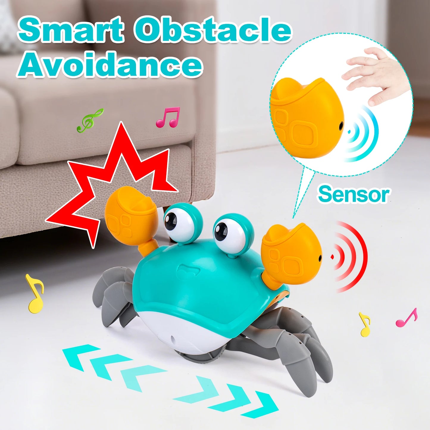 Kid Electronic Pet Toys Dancing Duck&Octopus Musical Penguin Baby Crawling Toys Toddler interactive Toys Tummy Time Gifts