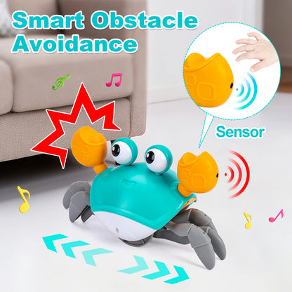 Kid Electronic Pet Toys Dancing Duck&Octopus Musical Penguin Baby Crawling Toys Toddler interactive Toys Tummy Time Gifts