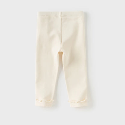 Dave Bella Children's Pants Autumn Girls Baby Elastic Leggings Pants Baby Casual Antibacterial Pants Sport Outdoor DB3252653