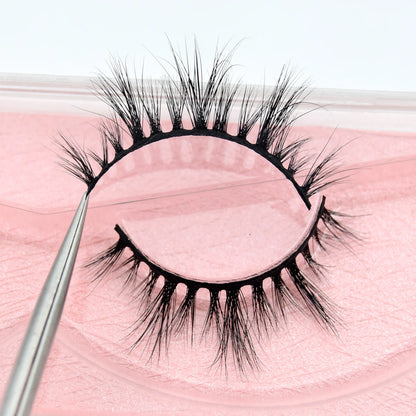 10 Pairs/Lot Visofree Half Lashes Wispy Natural Mink Half False Eyelashes Vegan Fake Eyelash Fluttery Half Lash Extension Makeup