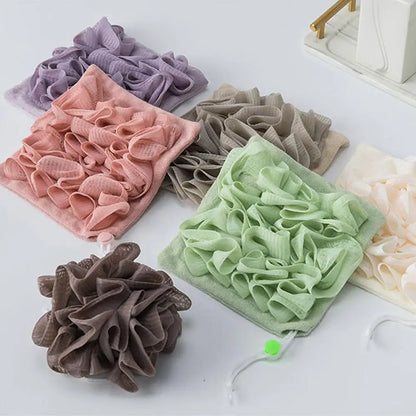 Two In One Bath Ball Body Sponge With Soap Pouch Soap Flower Ball Foam Rich Multifunctional Bathroom Accessories For Skin Care