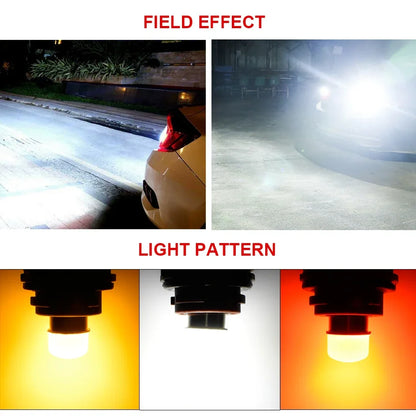 1/4Pcs P21/5W Led 1157 High Bright Car Light BAY15D 1156 P21W Ba15S Bulb SMD Auto Reverse Turn Signal Drop Shipping Supported