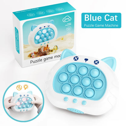 Quick Push Game Machine Silicone Press Toy Boys and Girls Children's Party Toy Electronic Sound Toy Fingertip Ground Mouse Toy